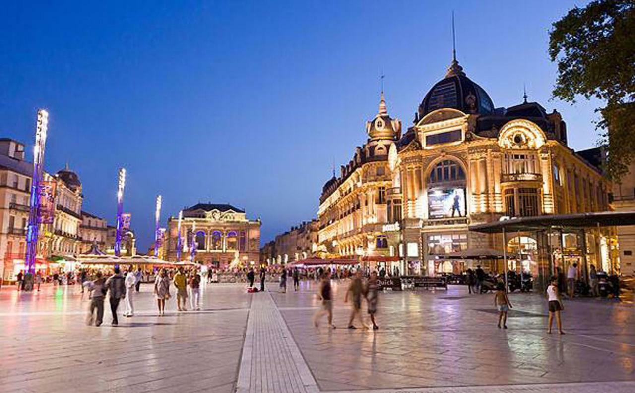 Ferienwohnung Comedie Musee-Fabre Parking Offert Climatisation Montpellier Exterior foto